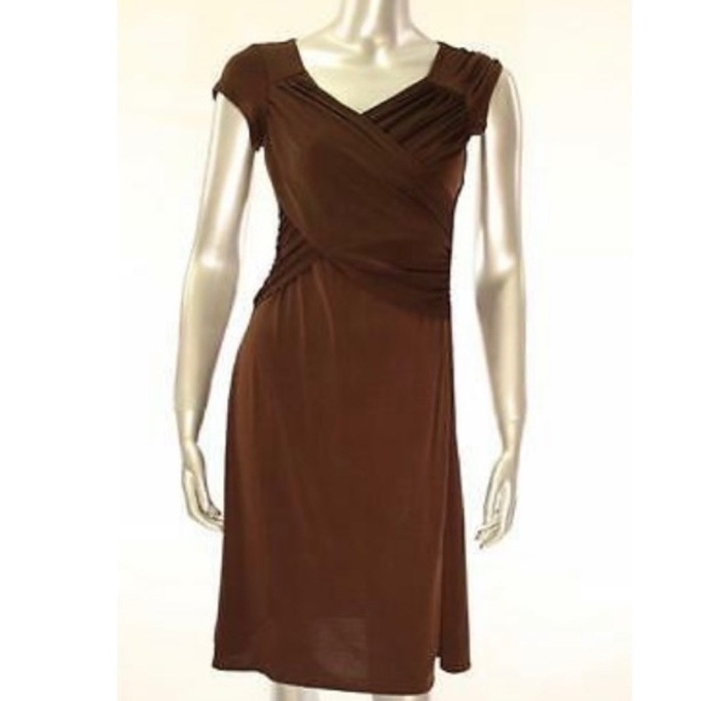 Brown dress